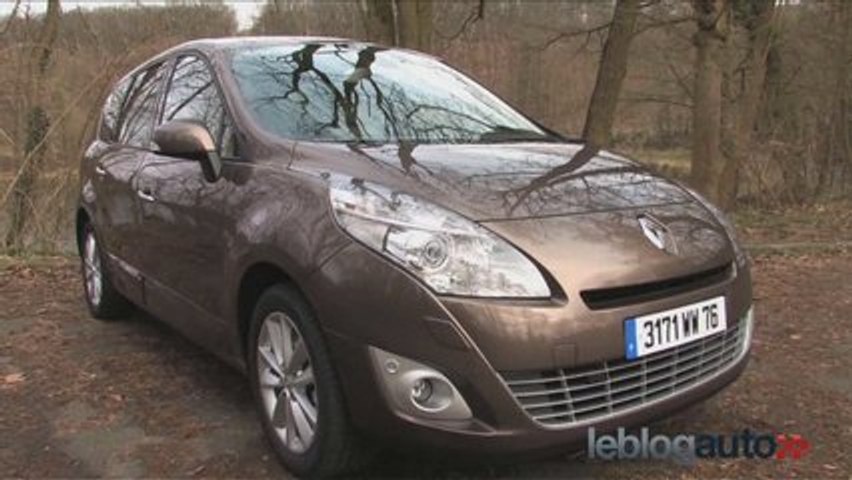 Présentation Renault Grand Scenic (statique)