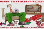 Happy Belated National Napping Day