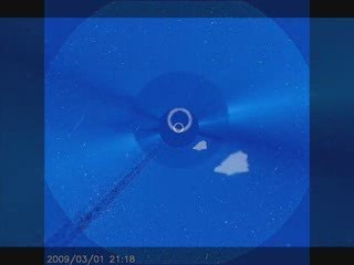 SOHO TRIANGLE UFO (AROURA - TR-B3?)