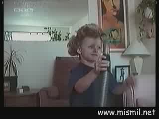 acayip saçlı çocuk