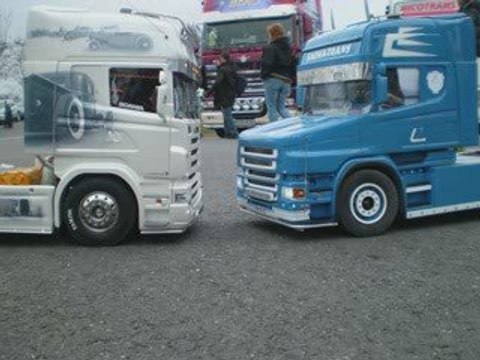 Expo camions décorés et rc saint ouen l'aumone 14/03/09