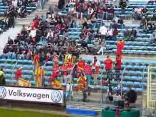 Echauffement RCT - Perpignan