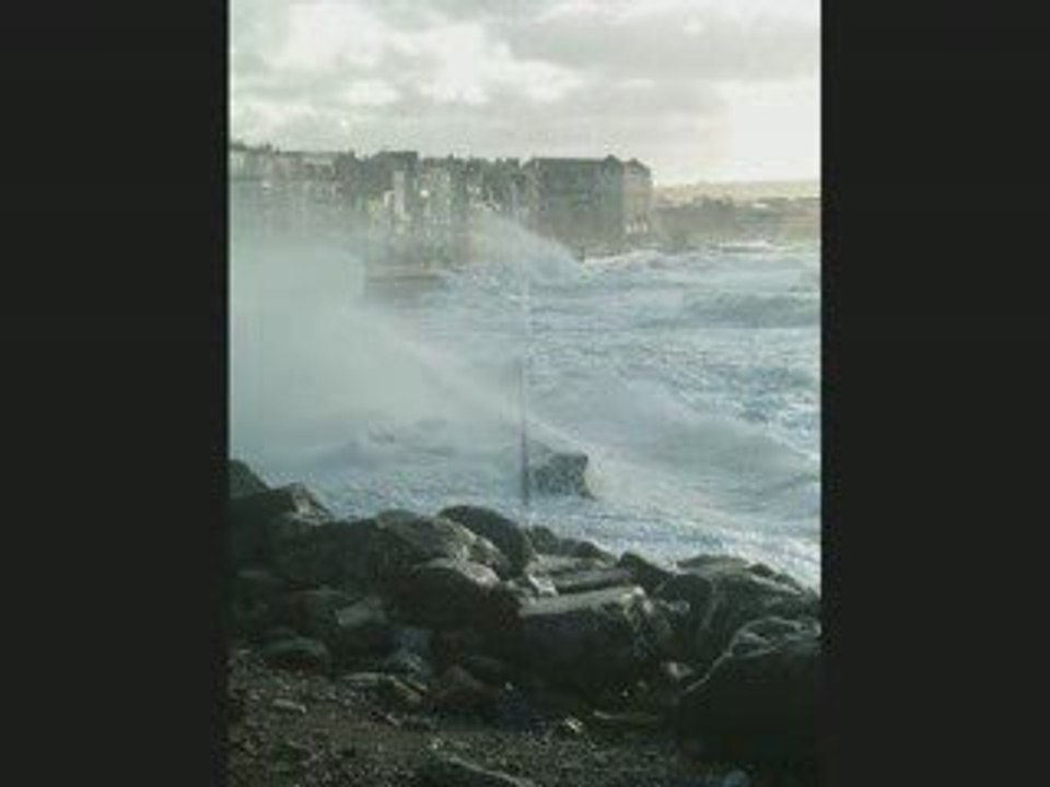 Jour de tempête à Wimereux