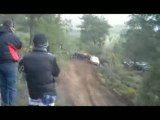 WRC Cyprus 2009 Jari-Matti Latvala and Sébastien Ogier Crash