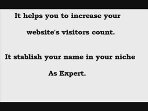 Article Marketing benefits with Free Articles