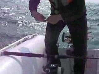 Boğazda balık avı