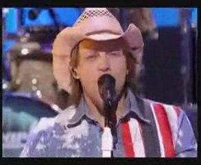 bon jovi - livin on a prayer+wdoa@concert for new york city