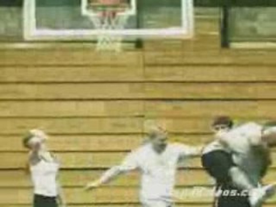 Basket Potasına Giren  Kız