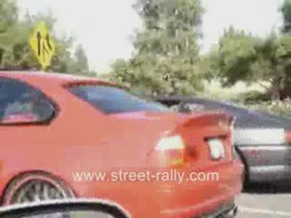 Supercar street rally