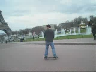 Street surfing au trocadero
