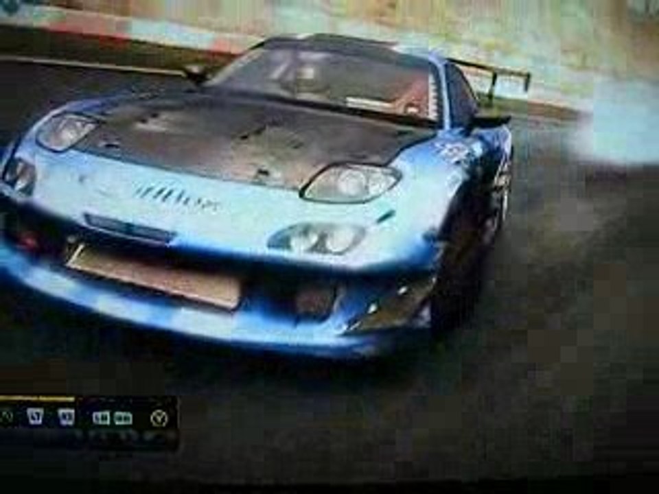 Race Driver Grid, Mazda RX7 Drift score 111 Million