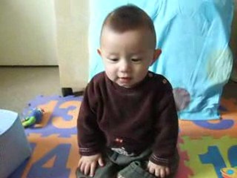 Elio is happy. 8 months