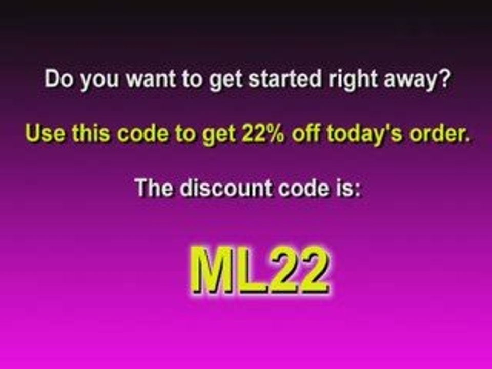 Thank You Page Discount Code