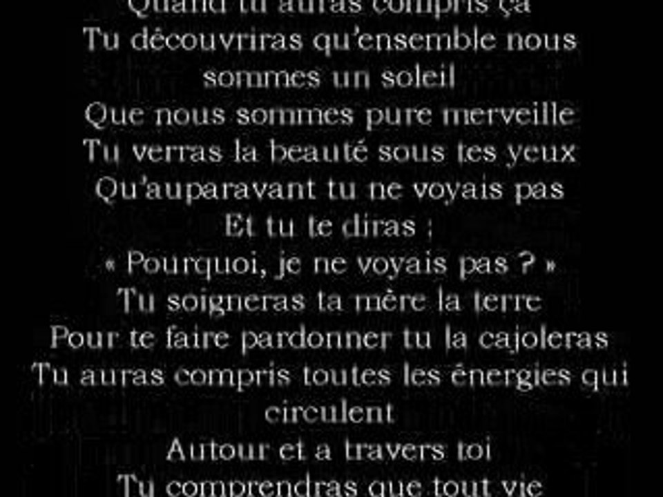 Message de paix louangelus