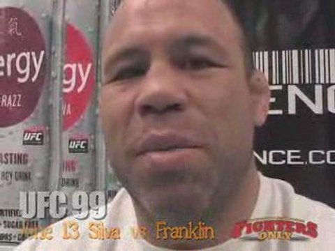 ufc 99 Wanderlei Silva signe contrat to fight Rich Franklin