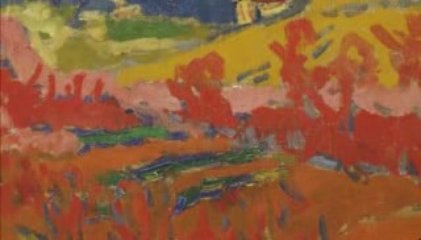 Vlaminck - Paysage de la vallée de la Seine