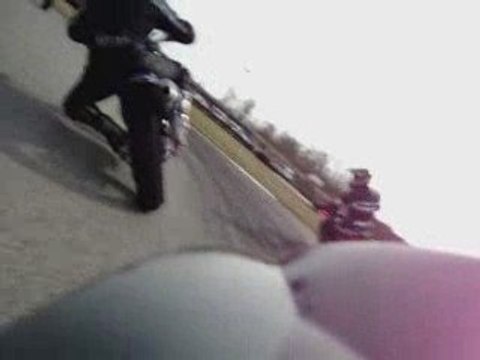 Supermotard - circuit de Château-Gaillard en Yamaha XT 600 '88 - 2009.03.19