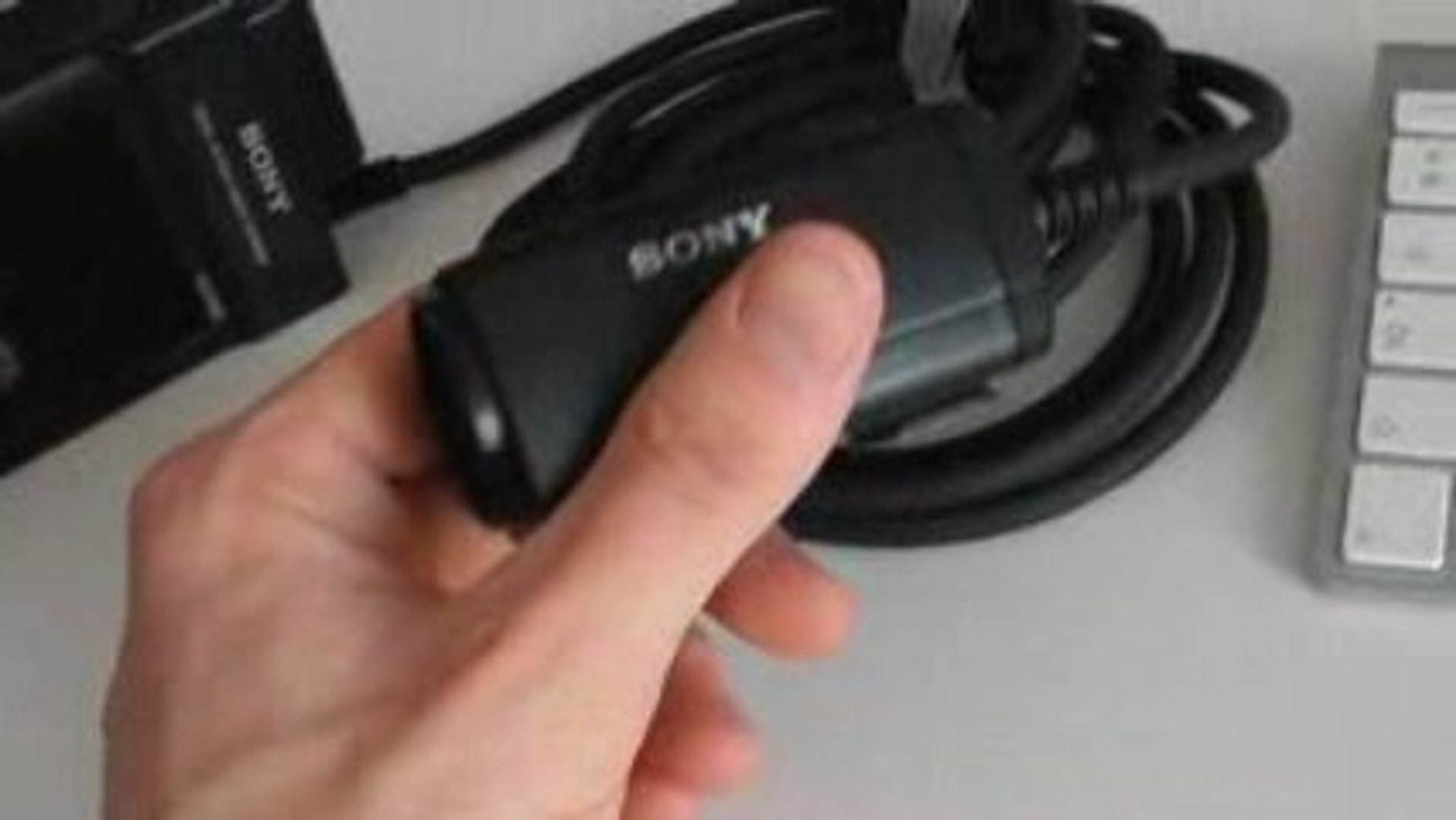 Test : Sony HXR-MC1P - Vidéo Dailymotion