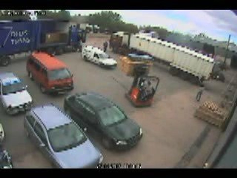 Forklift Accident Video video Dailymotion