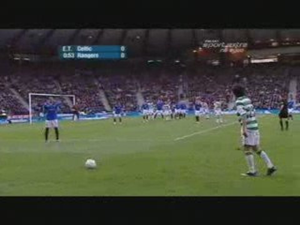 SCOTTISH LEAGUE CUP FINAL - CELTIC  1-0 RANGERS BUT O'DEA