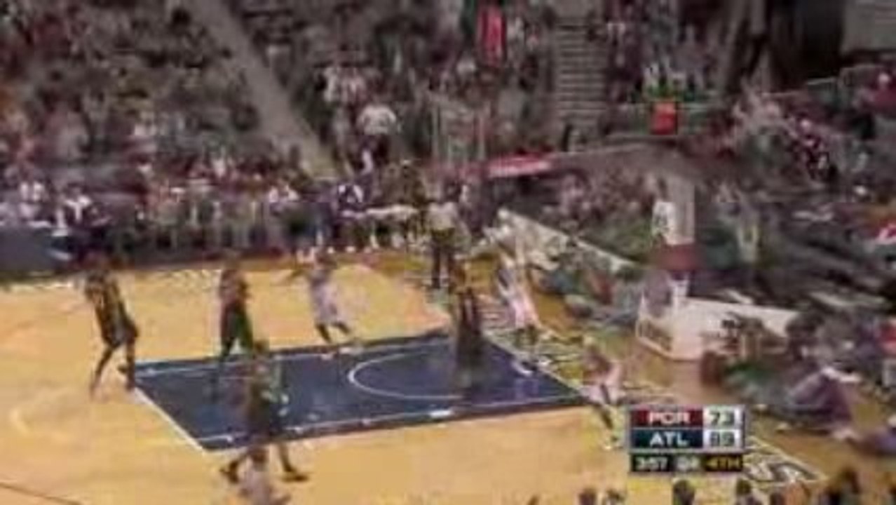 NBA Al Horford gets the steal and runs the floor for the jam