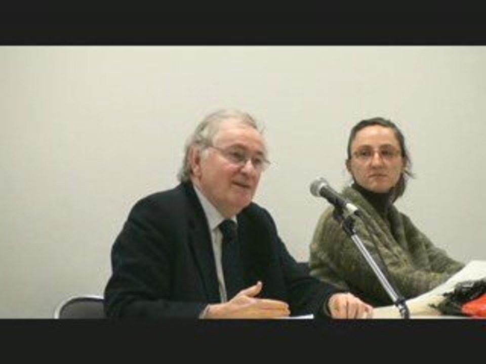 Rennes - Jacques Cheminade en réunion publique