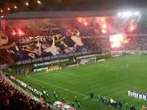 PSG-OM entrée des joueurs !