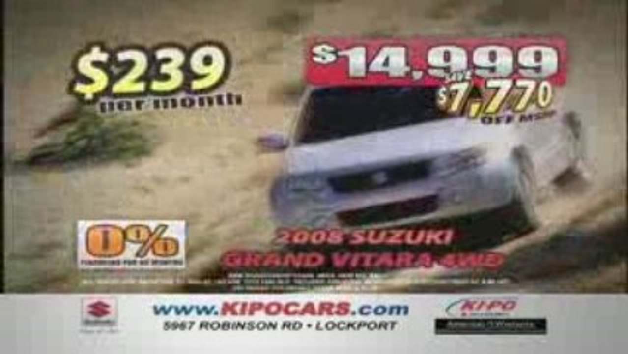 KIPO Suzuki SX4 Grand Vitara Buffalo Lockport NY Massive ...