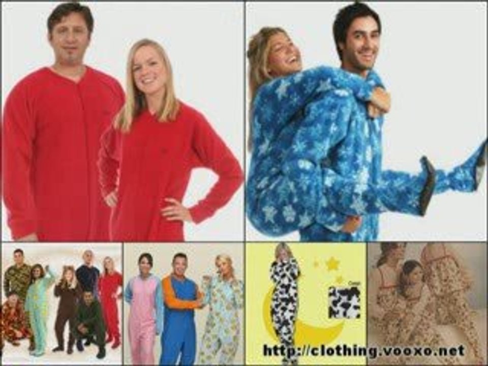Nice Adult Footed Pajamas