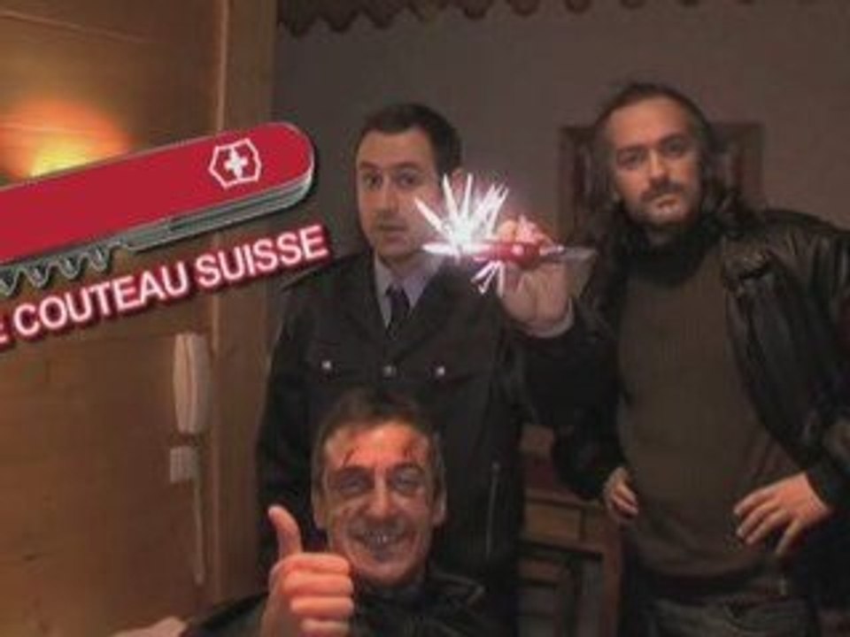 Publicité pour le couteau suisse