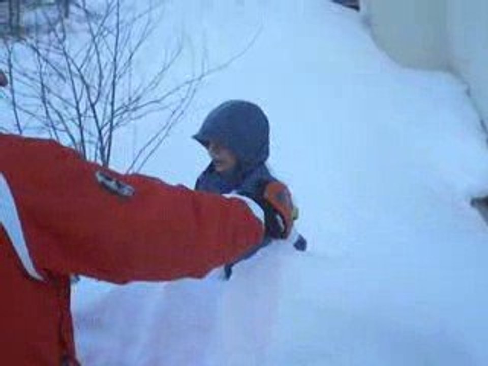 Bataille de neige