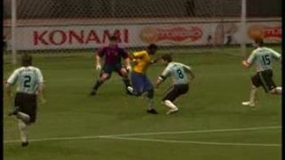 Robinho humiliates Argentina with a backheel goal top player