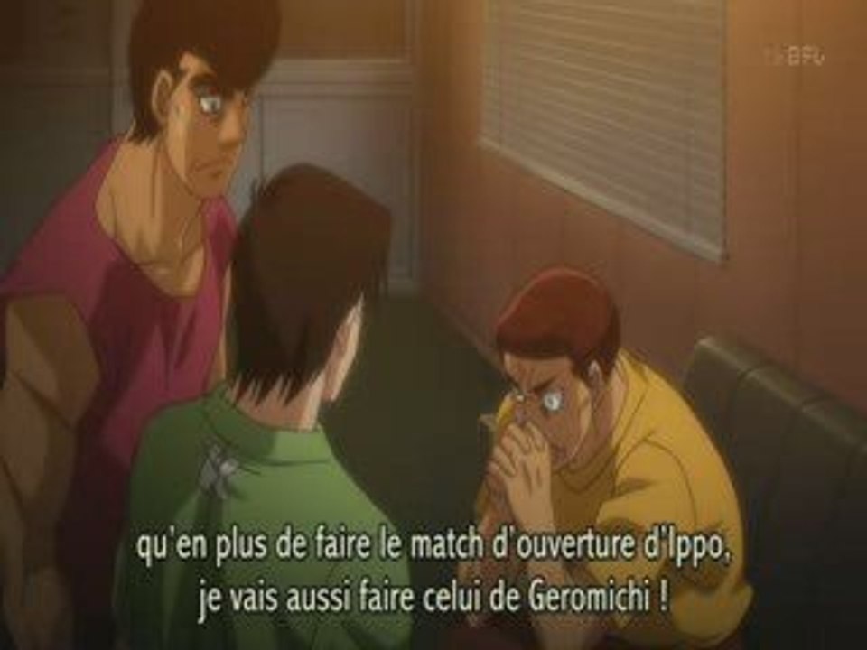 Hajime no Ippo New challenger - Aoki, le matche d'ouverture
