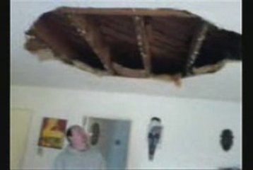 Crazy Ceiling Collapse