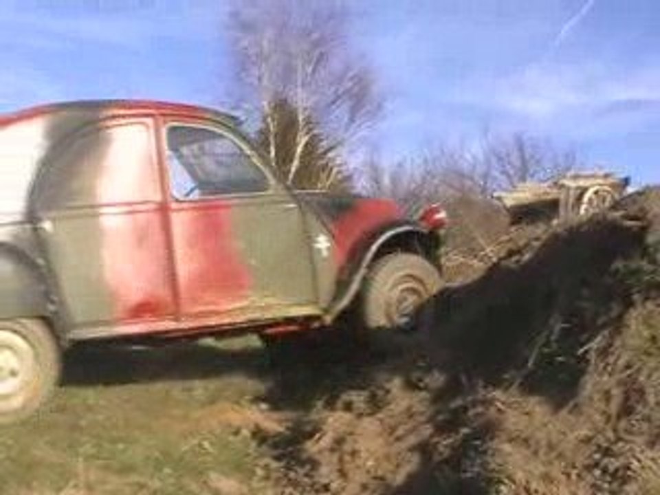 nikita 2cv 4x4  speedy vrai essai