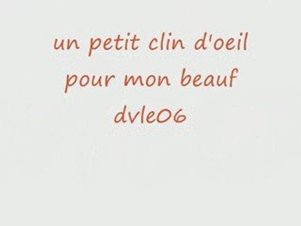 Clin d'oeil pour dvle06