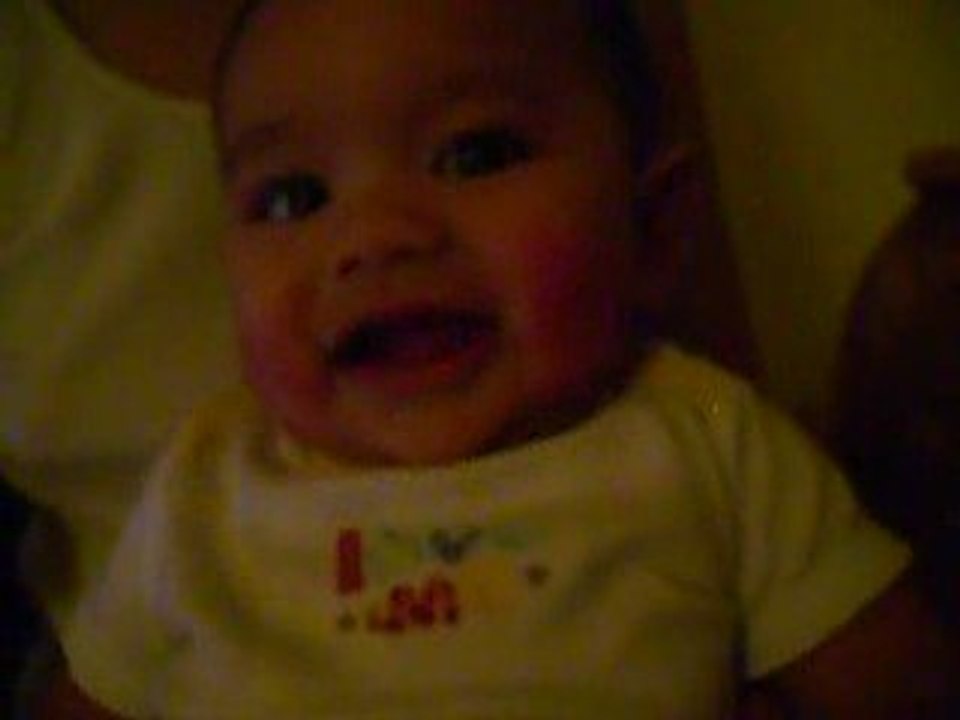 laughing