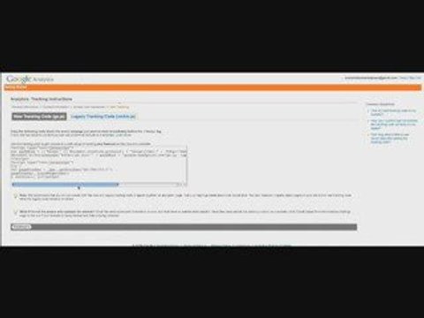 How to set up a google analytics account