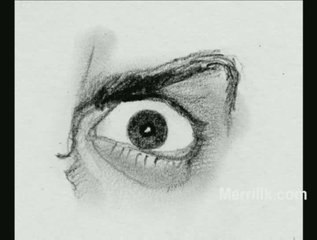 MASTER Drawing an Angry Eye in 2 Minutes