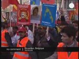 Manifestation de Tamouls à Bruxelles