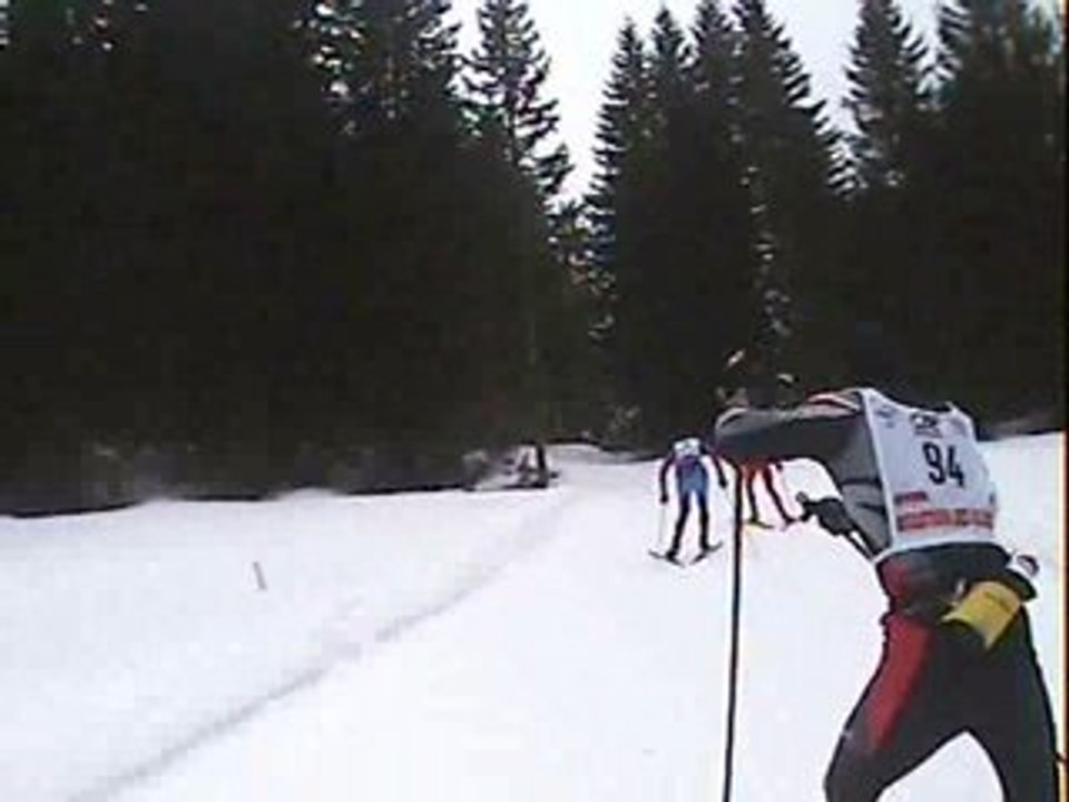 Marathon des Glières 09 : poursuite en forêt !