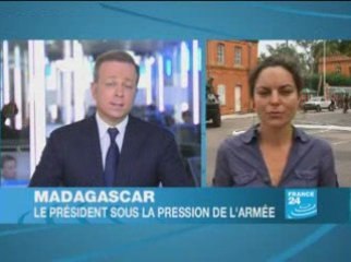Madagscar: président sous la préssion de l'armée