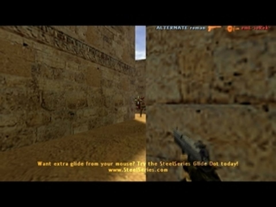 Roman, le "mur" de la corniche sur dust2