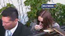 Lindsay Lohan dal parrucchiere dopo il tribunale