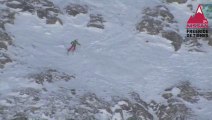 Freeride World Tour 09 - Tignes - Best line ski Woman