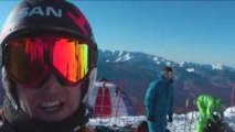 Eric Themel snowboard video diary from Freeride World Tour C