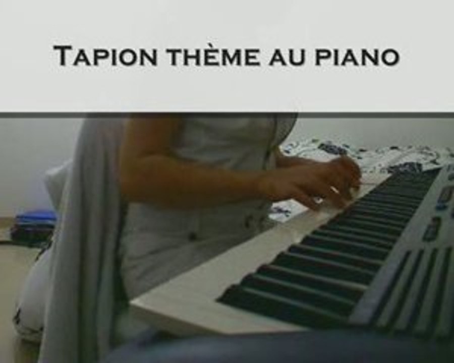 [MUSIQUE] Tapion thème au piano