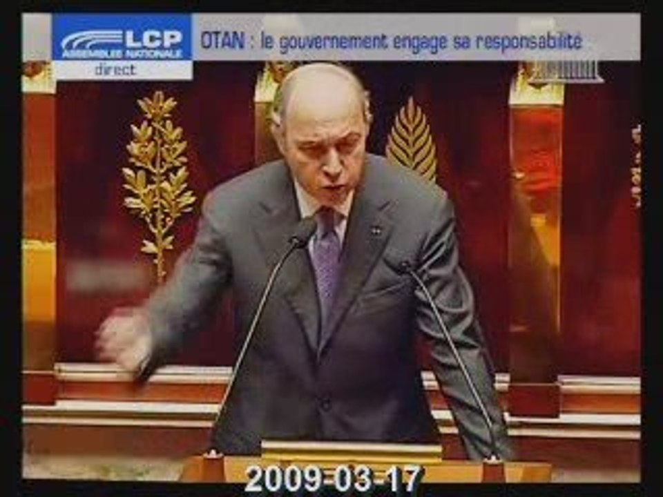 Laurent Fabius vs Fillon-Sarko-US-OTAN