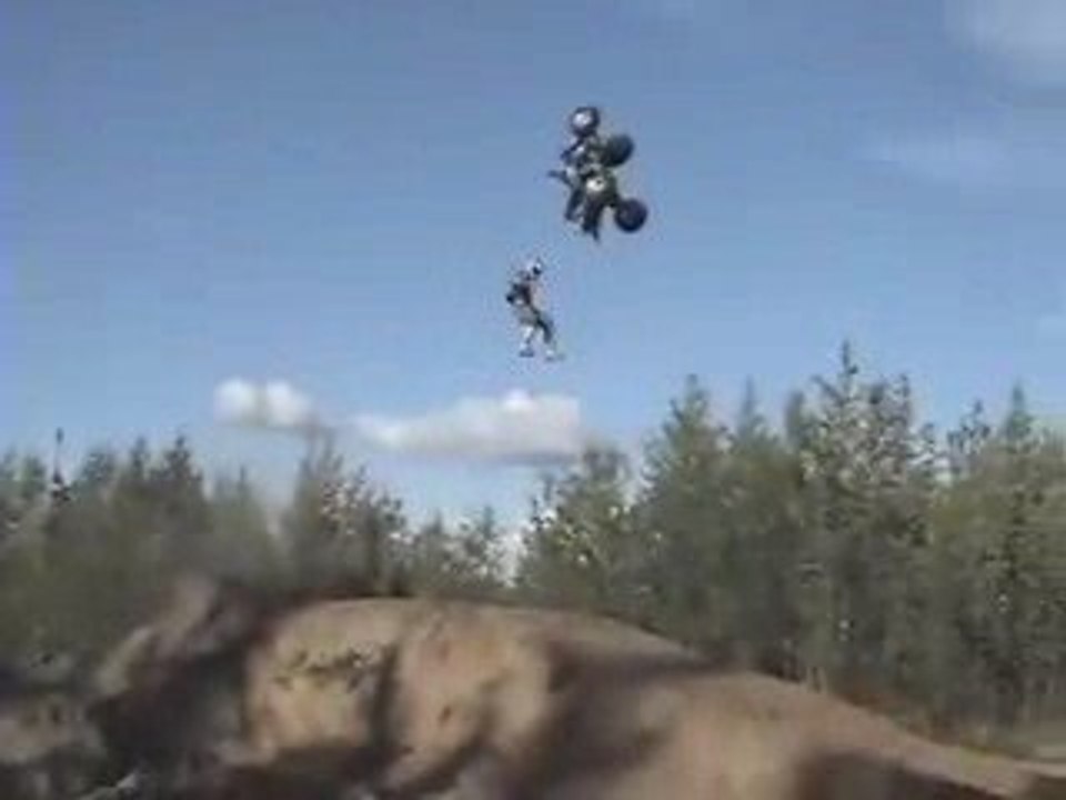 Accident en série.