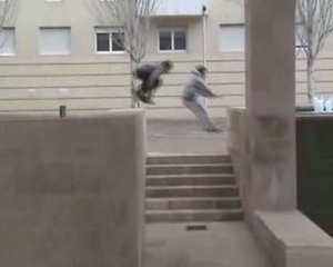 Parkour fontaines d'Aix
